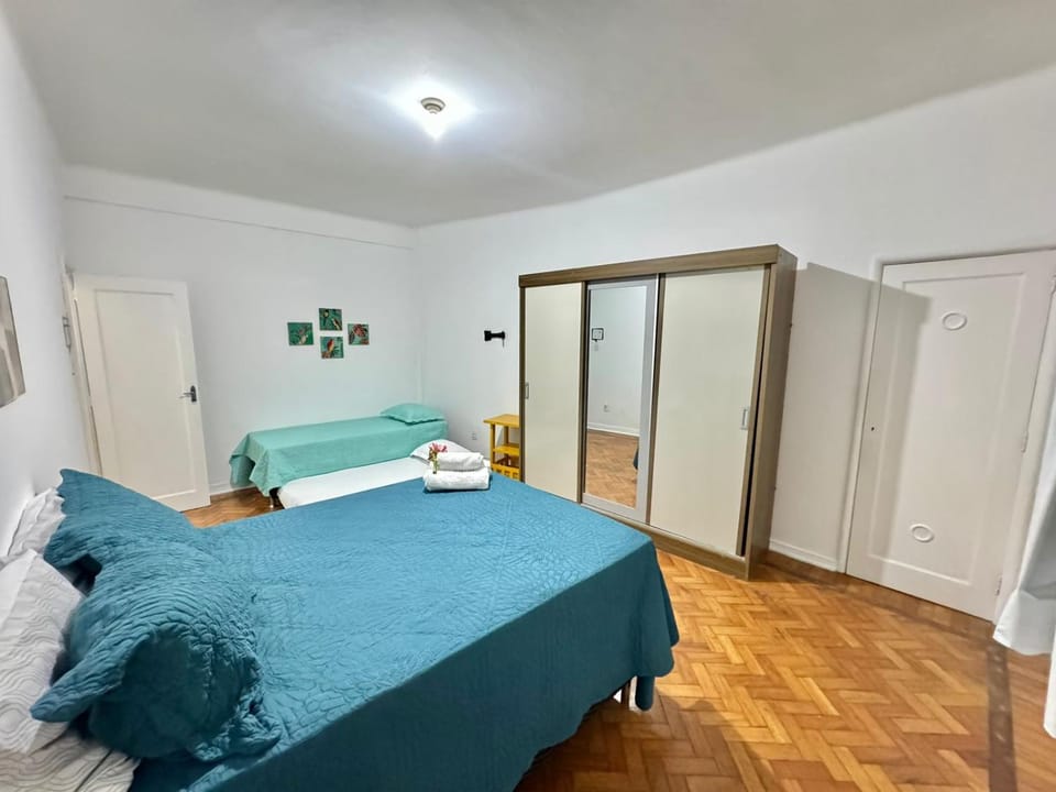 Bed, Photo of the whole room, Bedroom, towels, wardrobe
