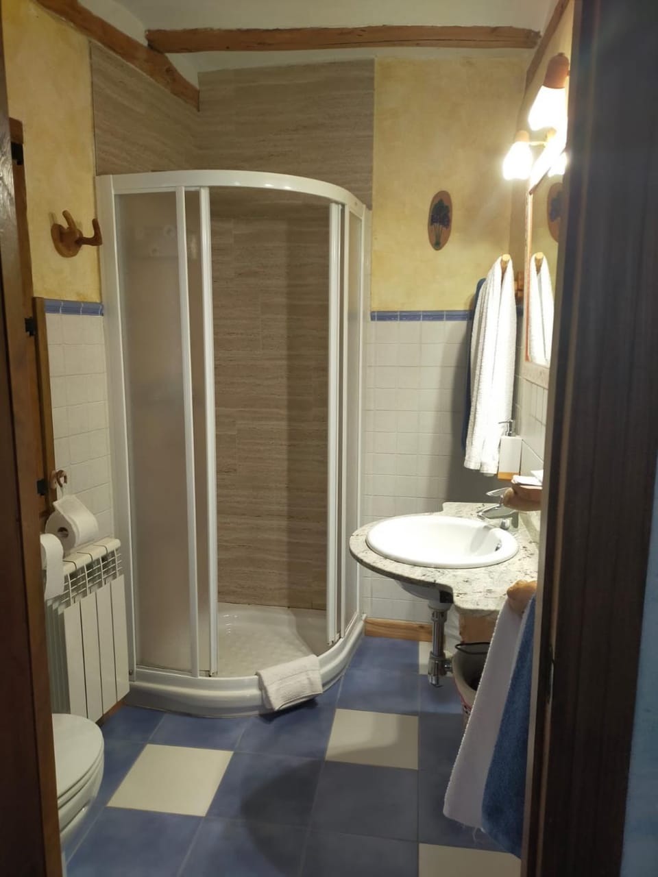 Shower, Bathroom, towels