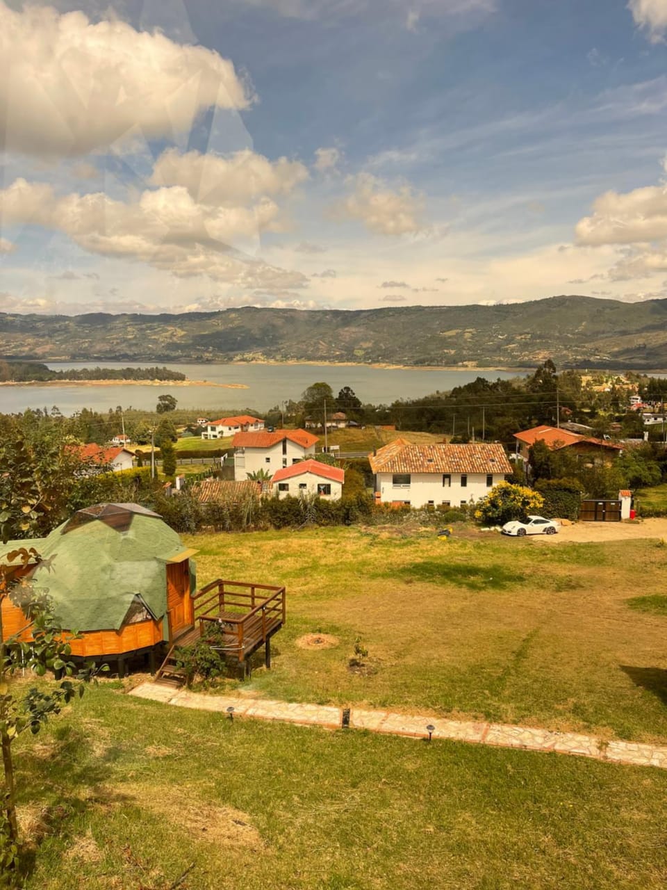 Natural landscape, Lake view