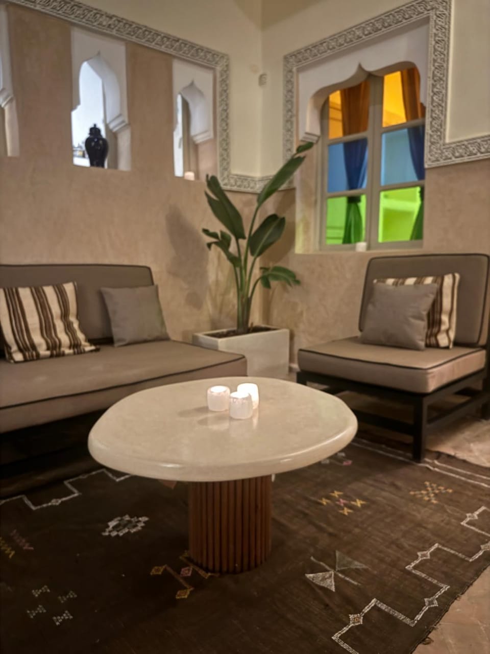 Patio, Living room, Seating area