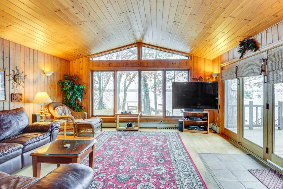Scenic Cabin w/ Private Beach in Crosslake! Cabin in Crosslake