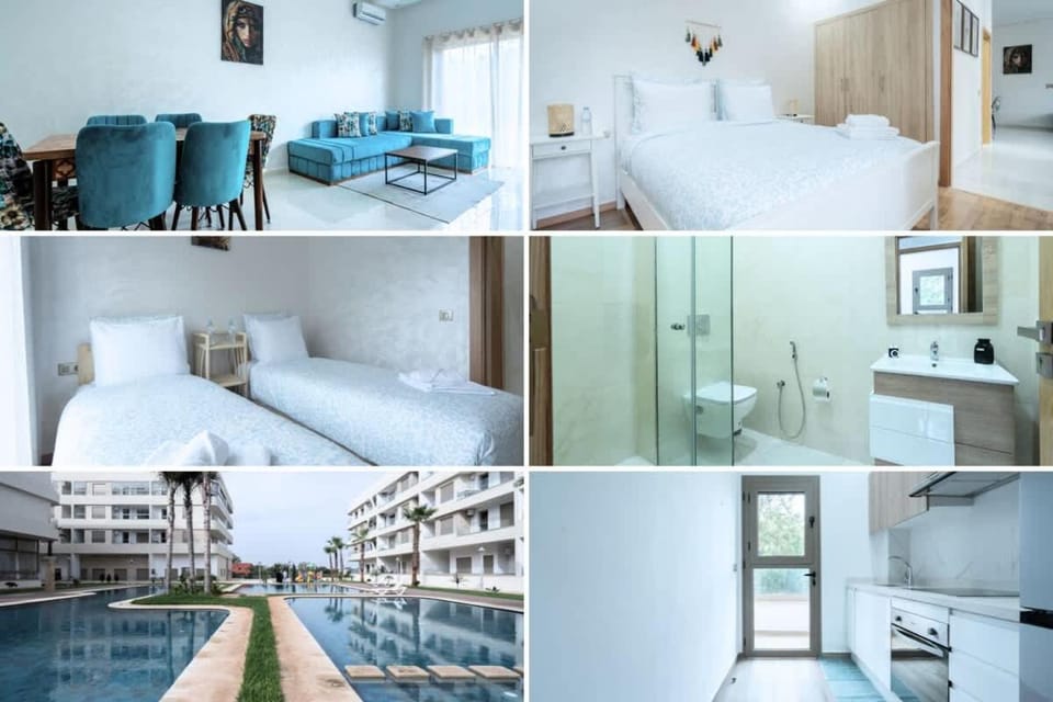 Appartement avec Piscine Proche Plage Apartment in Casablanca-Settat