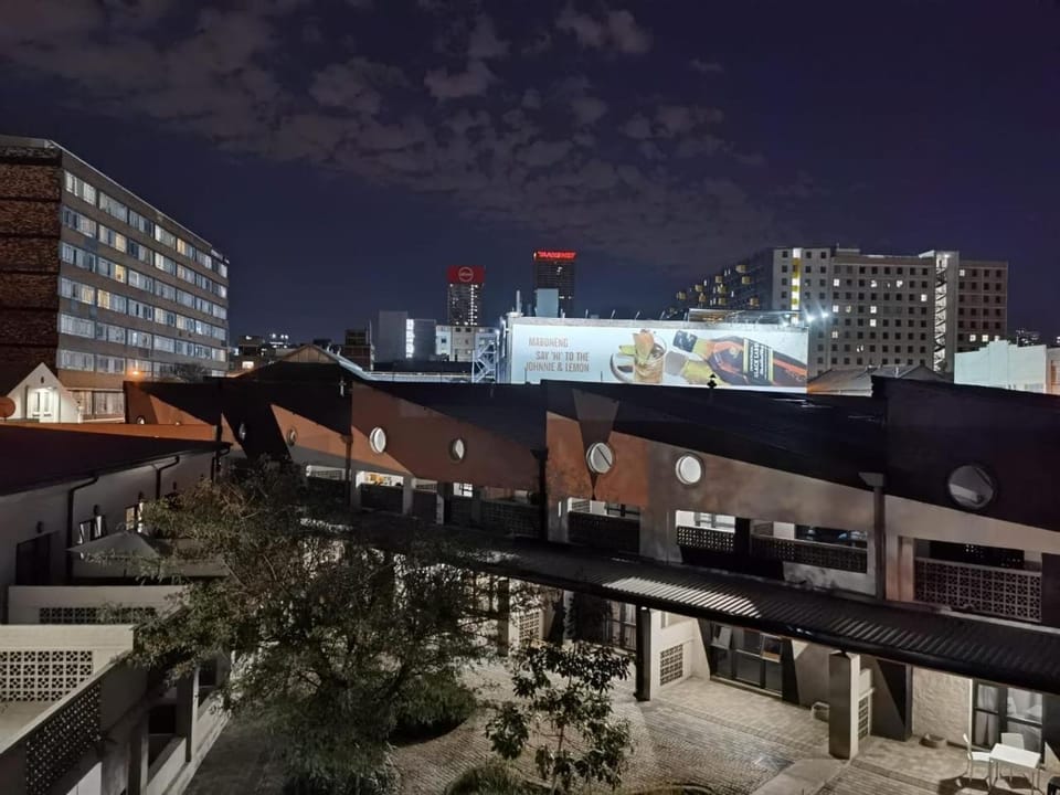 Property building, Night, City view