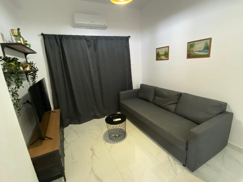 Living room, air conditioner