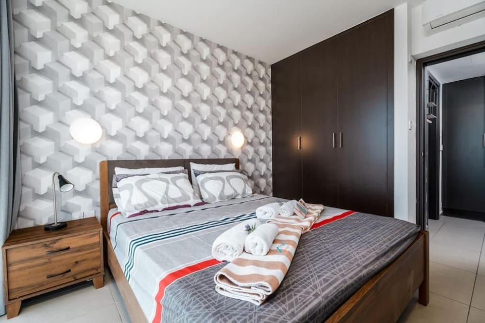 SunnyVillas 1 Bedroom Swimming Pool COR Apartment in Protaras