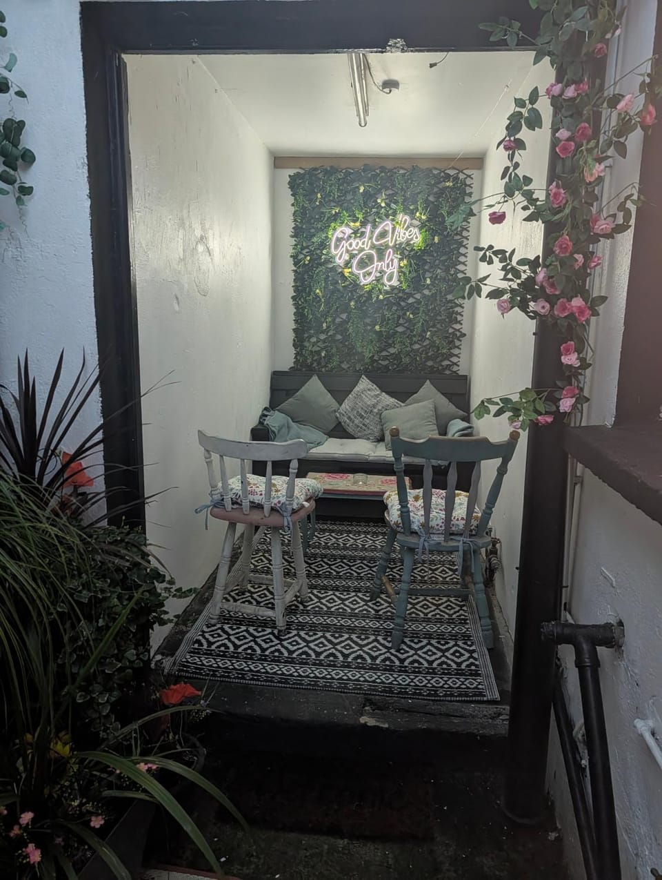 Seating area, Garden view