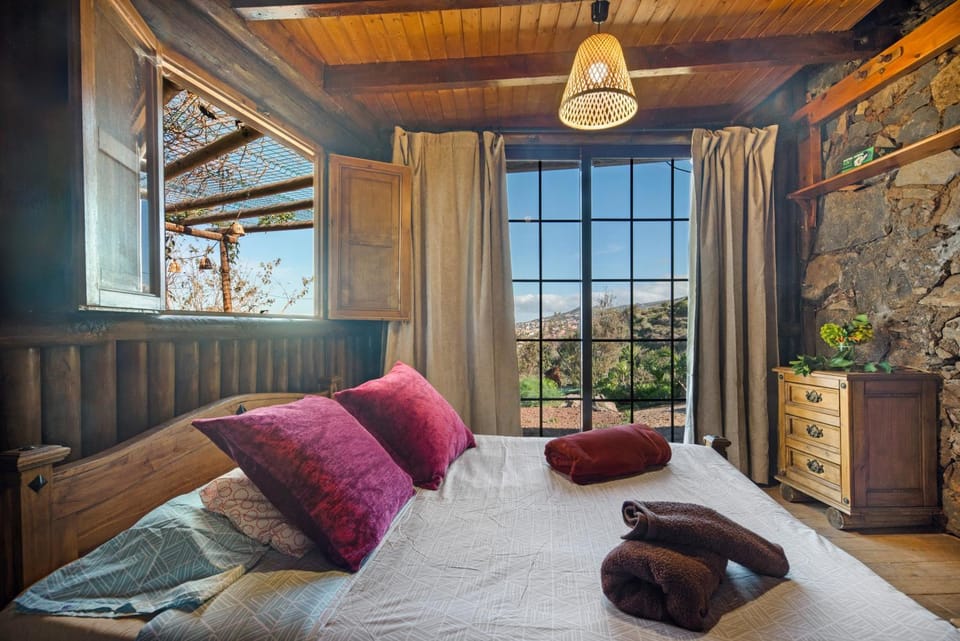 Property building, Living room, Bedroom