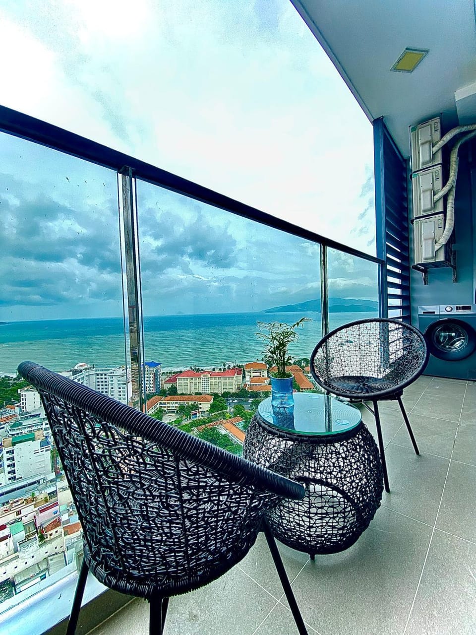 Day, Natural landscape, View (from property/room), Balcony/Terrace, Sea view