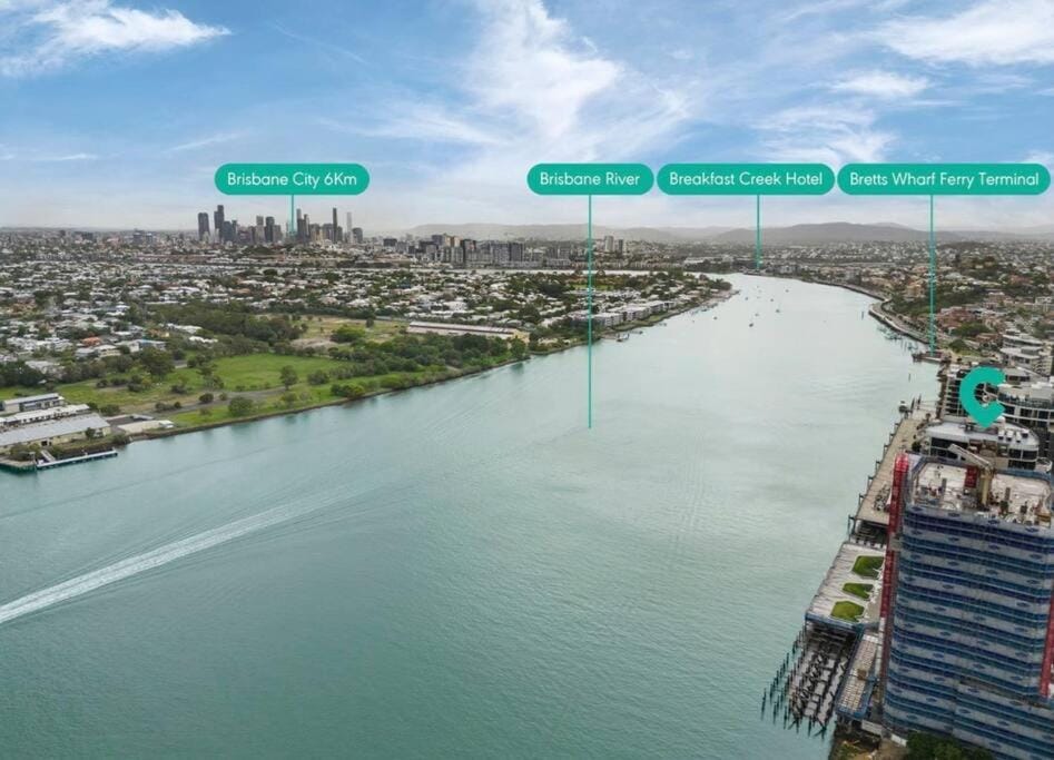 Central 2BR-2BA Resort-Style Retreat In Hamilton M21 Apartment in Bulimba