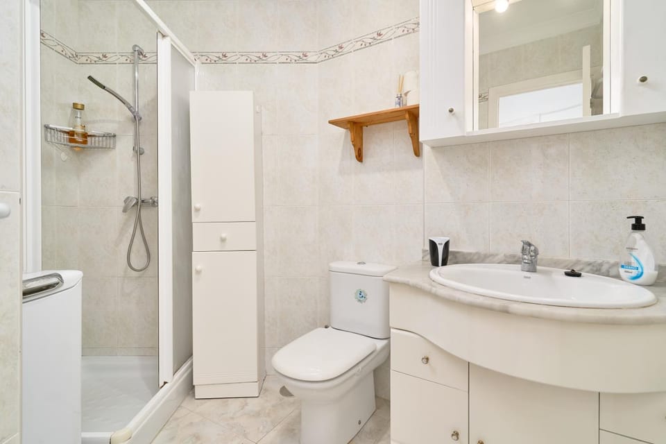 Bathroom, Living room