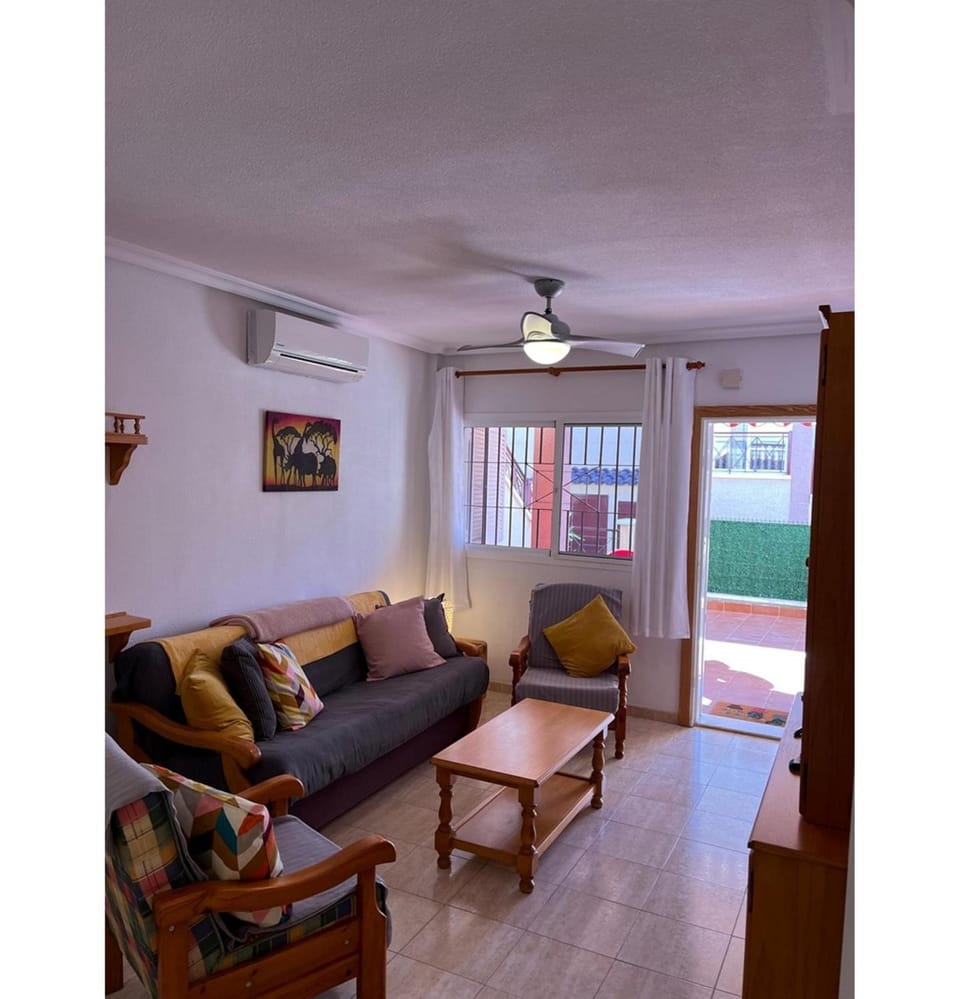 Living room, air conditioner
