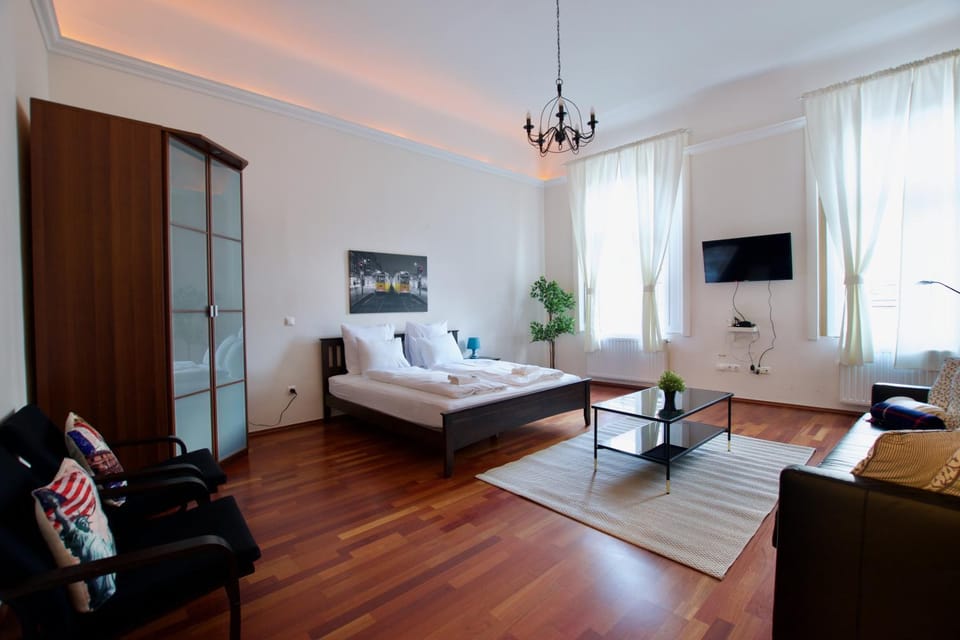 Living room, Bedroom