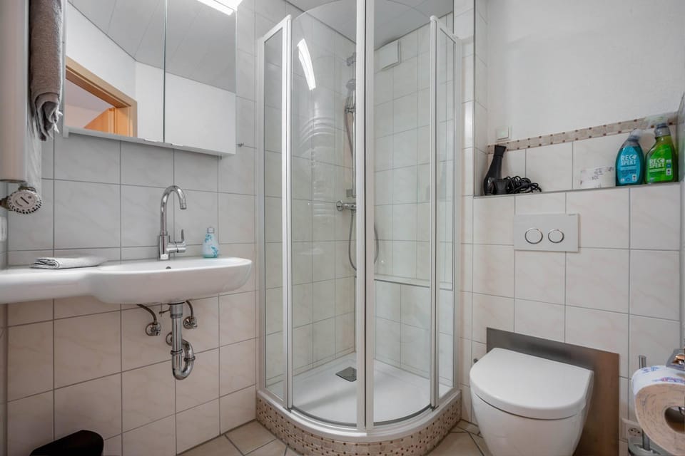 Bathroom, Living room