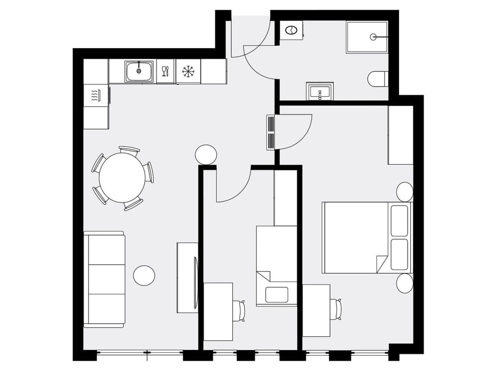 URBAN APARTMENTS Global Skyline -18th Floor No 02 - Air Condition - Free Garage Apartment in Poland