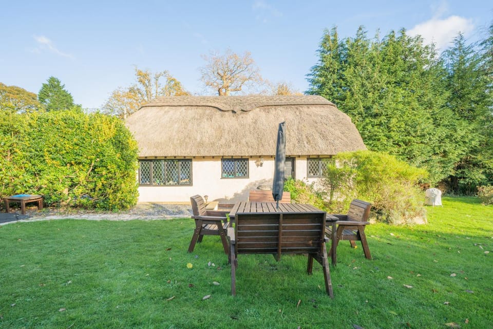 Property building, Spring, Natural landscape, Garden, Garden view, furniture