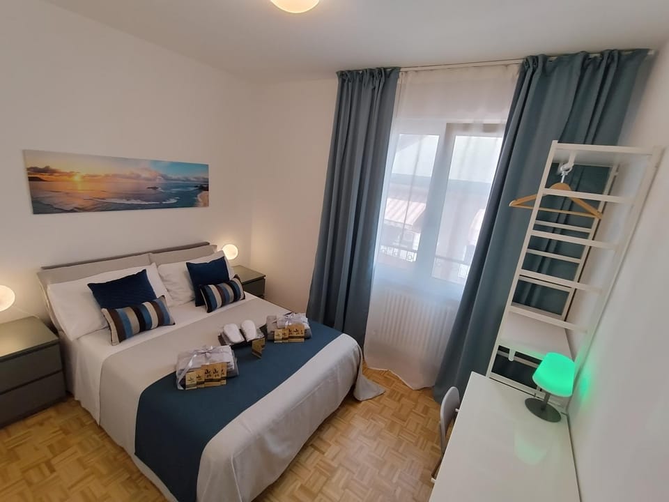 Property building, Living room, Bedroom