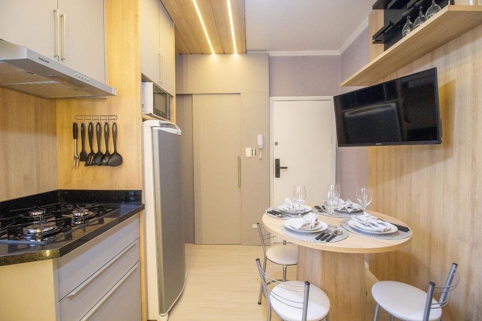 Kitchen or kitchenette, Living room