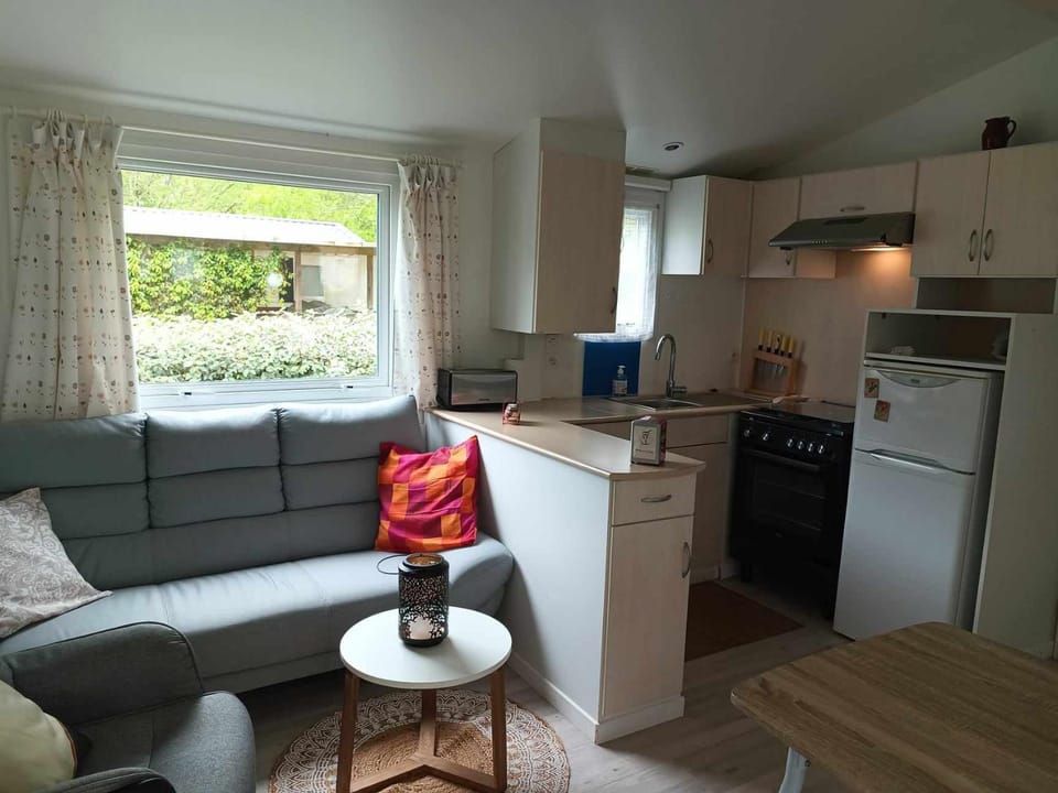 Mobil-Home 4 places dans les Landes Campground/ 
RV Resort in Saint-Julien-en-Born