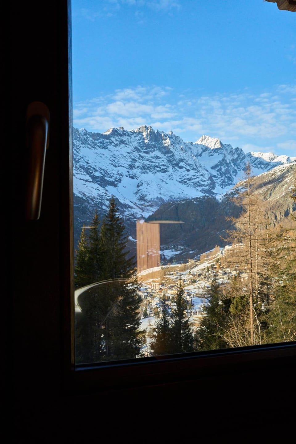 Natural landscape, Winter, Mountain view