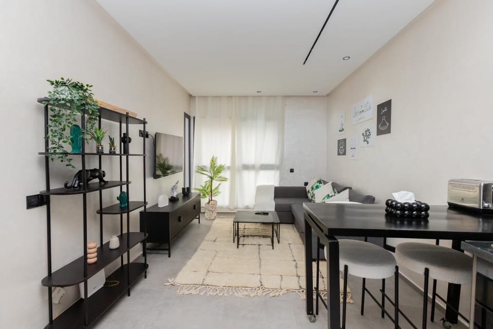 Appartement cosy et moderne Bouskoura proche Aéroport et Hopital universitaire Apartment in Casablanca-Settat