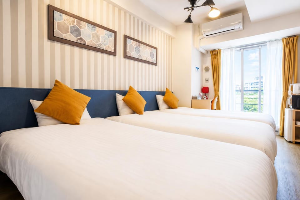 Bed, Bedroom, air conditioner