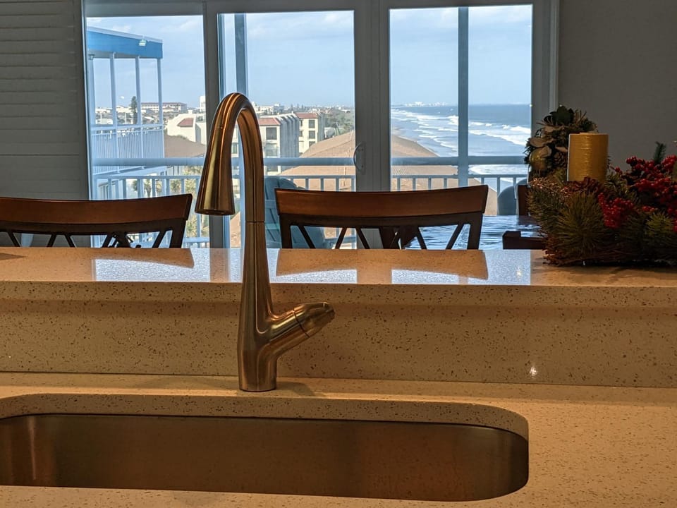 Sea view, kitchen