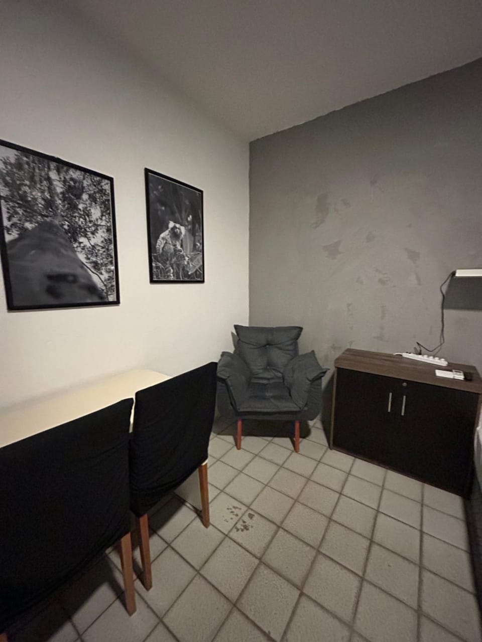 Grey Flat Comfort Apartment in State of Alagoas, Brazil