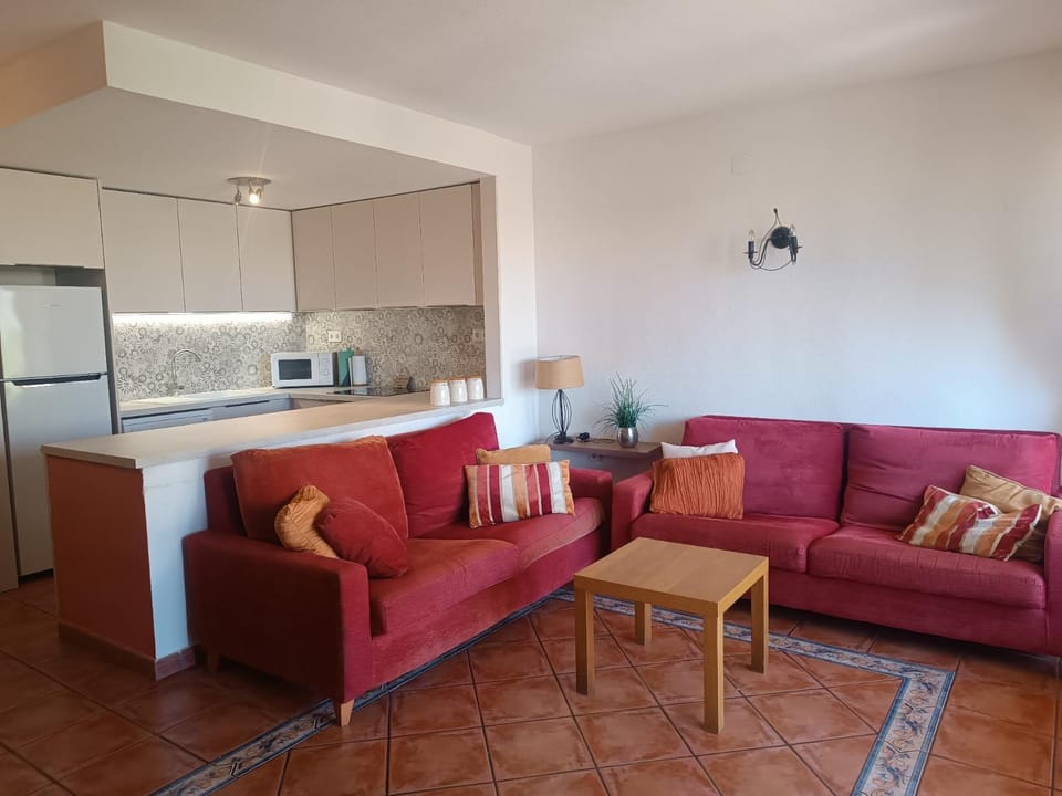 Kitchen or kitchenette, Living room