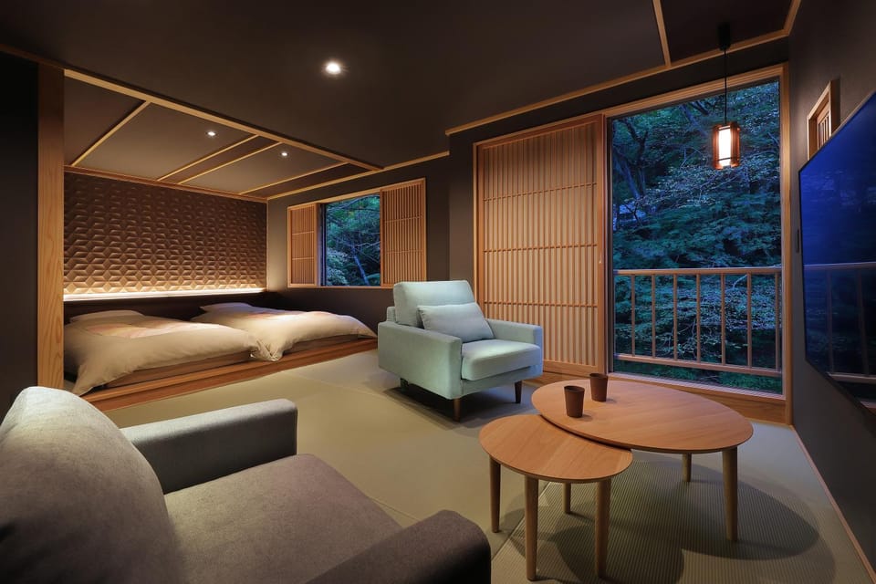 Bed, Living room, Photo of the whole room