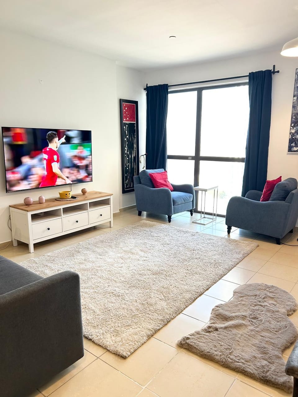 TV and multimedia, Seating area