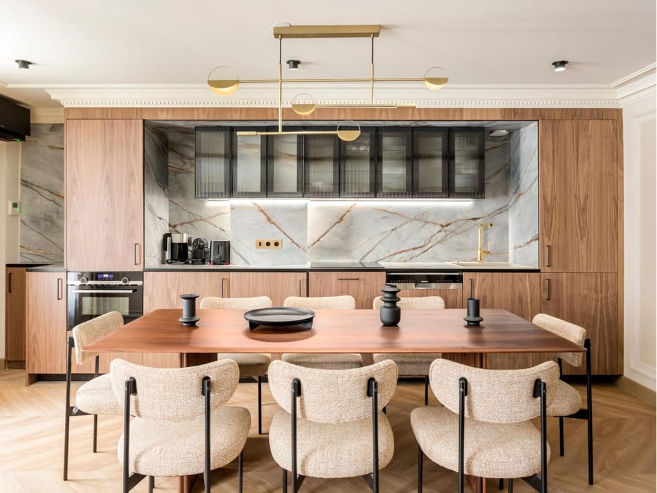 Kitchen or kitchenette, Dining area, kitchen