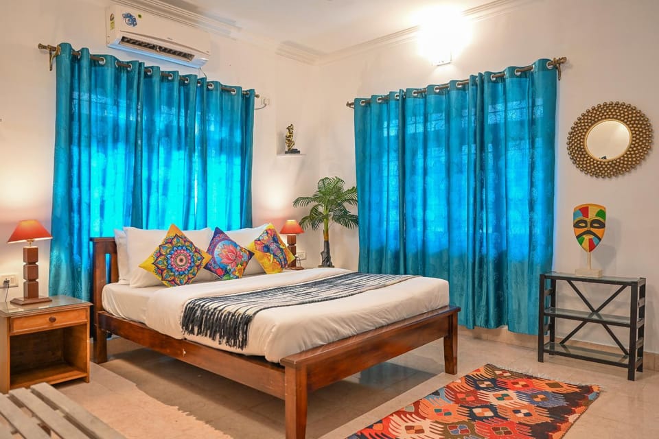 Bedroom, air conditioner