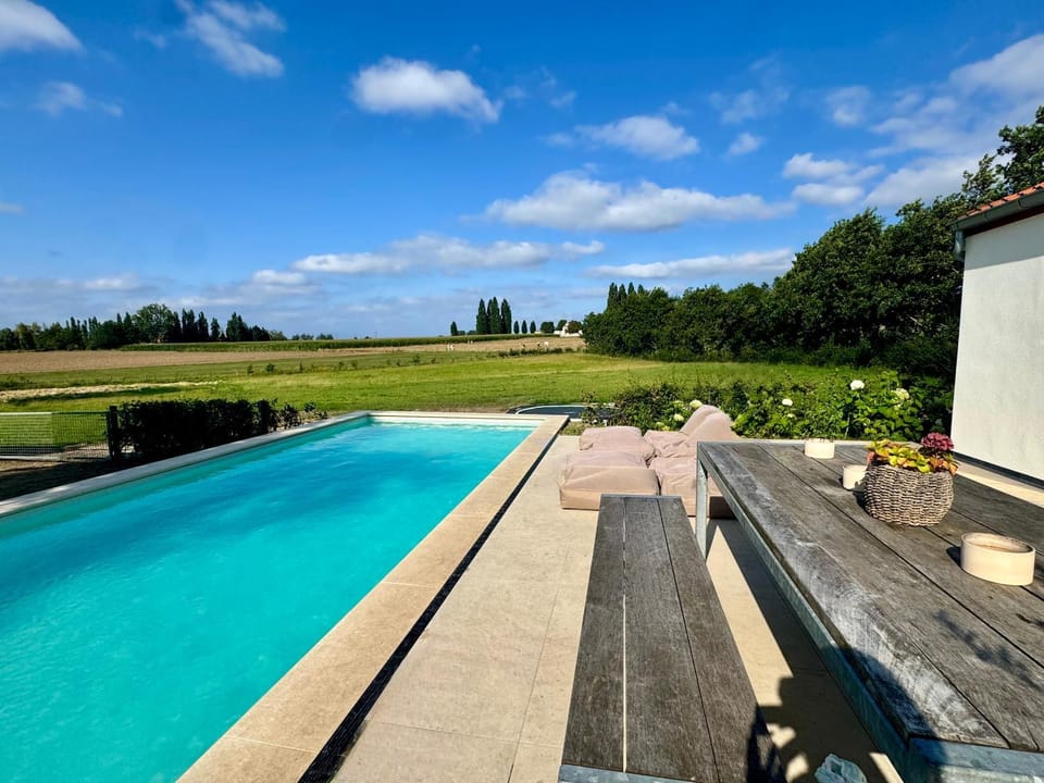 Natural landscape, Garden view, Pool view, Swimming pool
