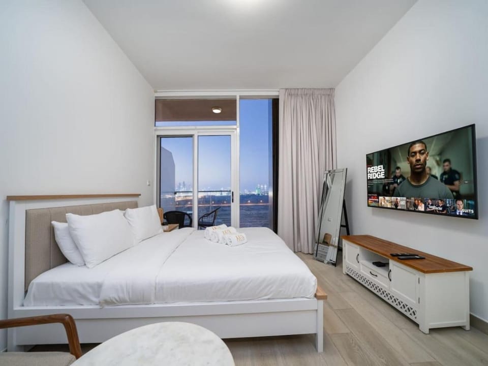 Bed, TV and multimedia, Photo of the whole room
