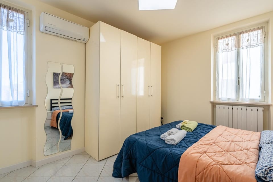 Property building, Living room, Bedroom