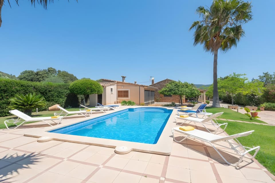 Property building, Living room, Swimming pool