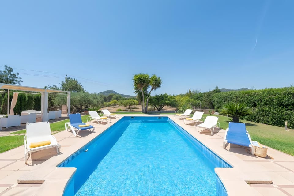 Property building, Living room, Swimming pool
