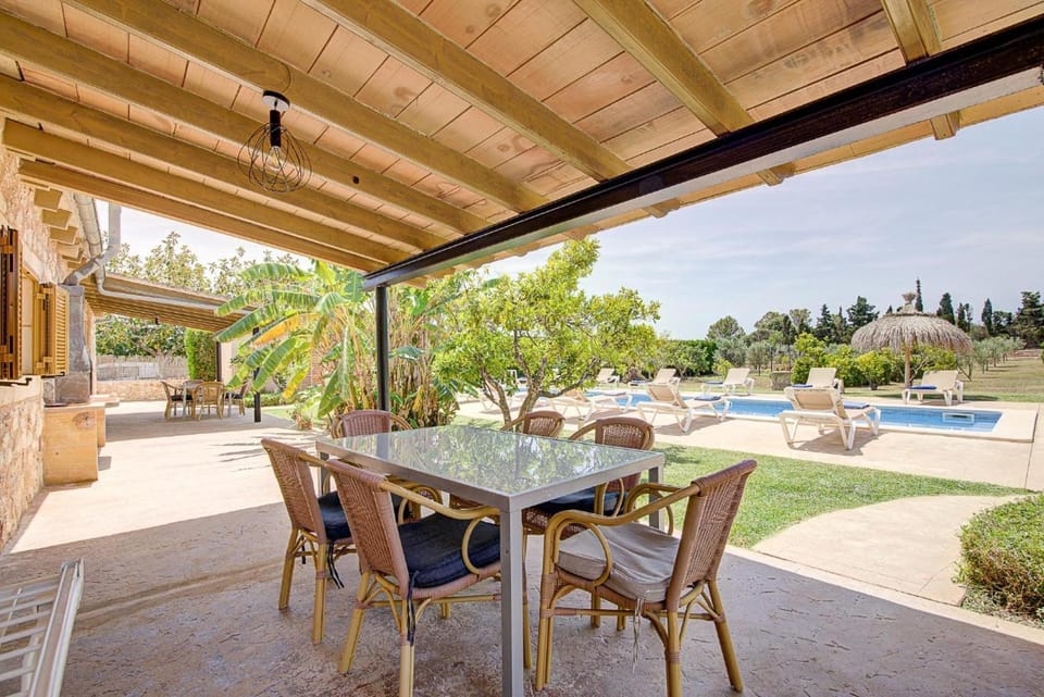 Property building, Living room, Swimming pool