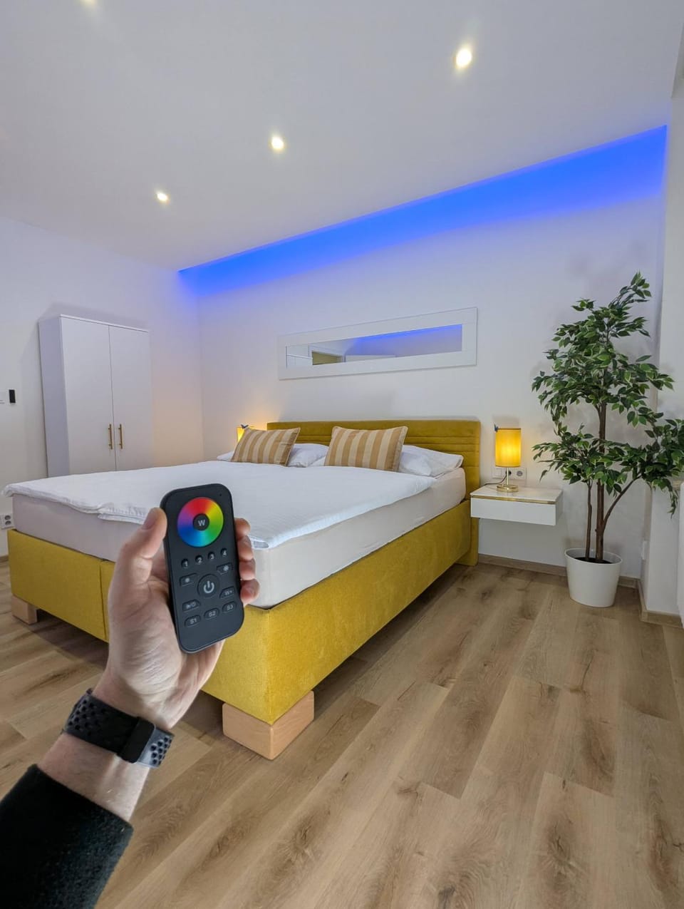 Bed, Bedroom
