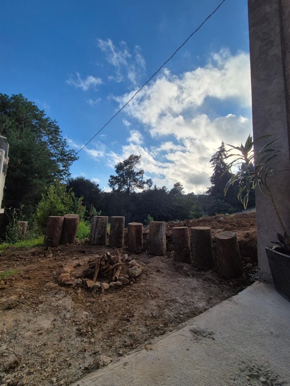 Natural landscape, Inner courtyard view