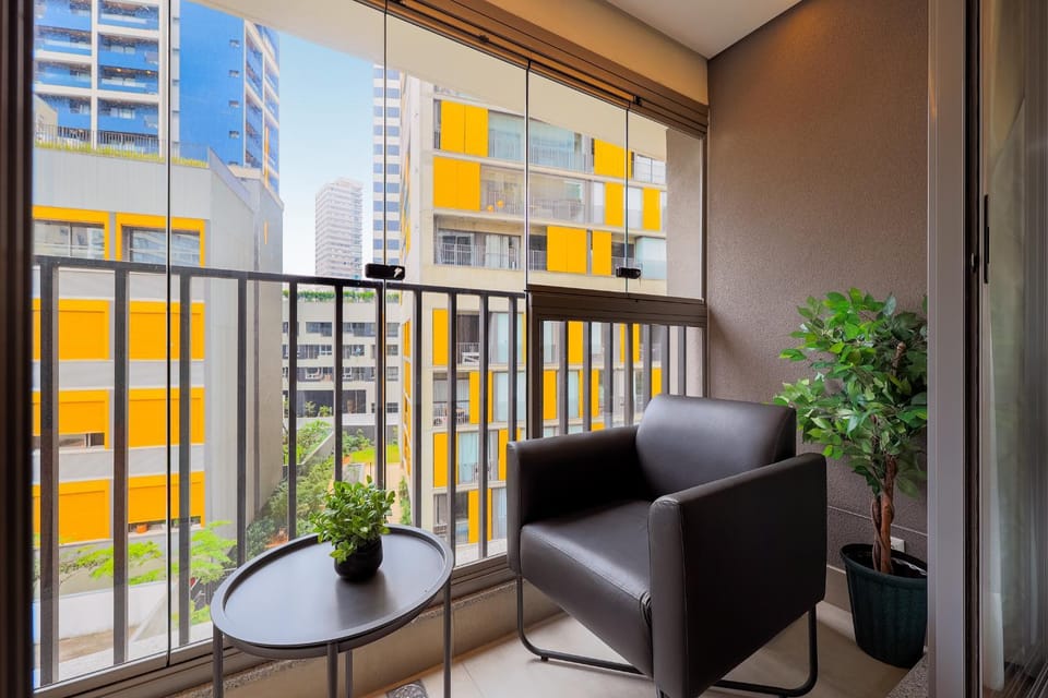 Easy Star - Studio no Helbor Edition - Vila Madalena próximo à Estação Sumaré Apartment in Sao Paulo City