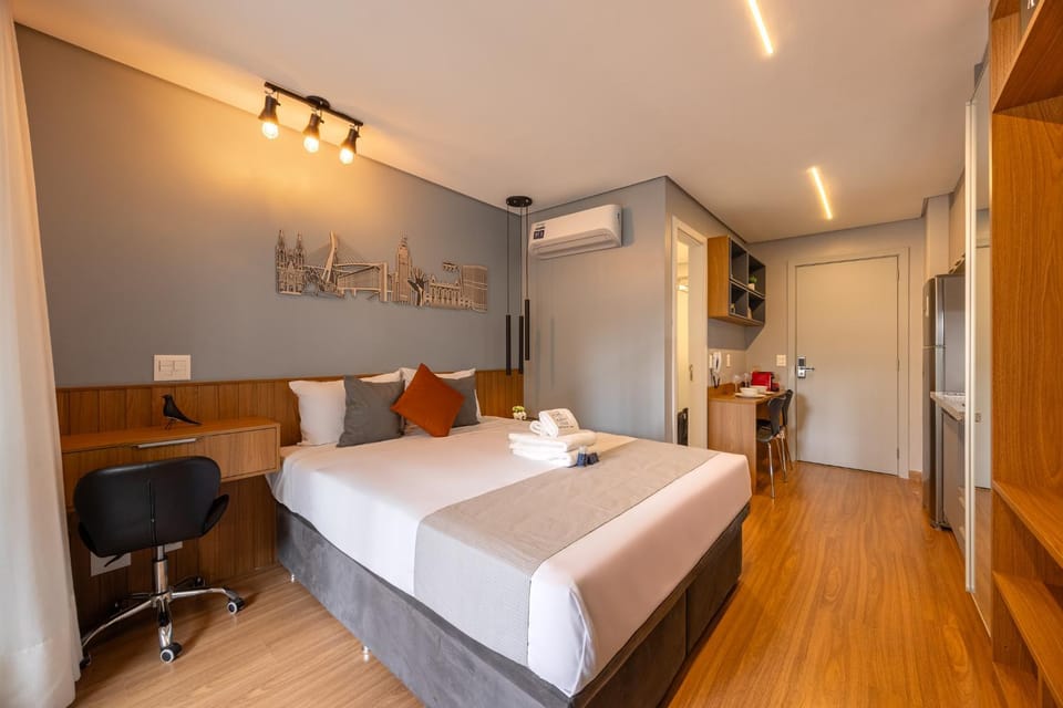 Easy Star - Studio no Helbor Edition - Vila Madalena próximo à Estação Sumaré Apartment in Sao Paulo City