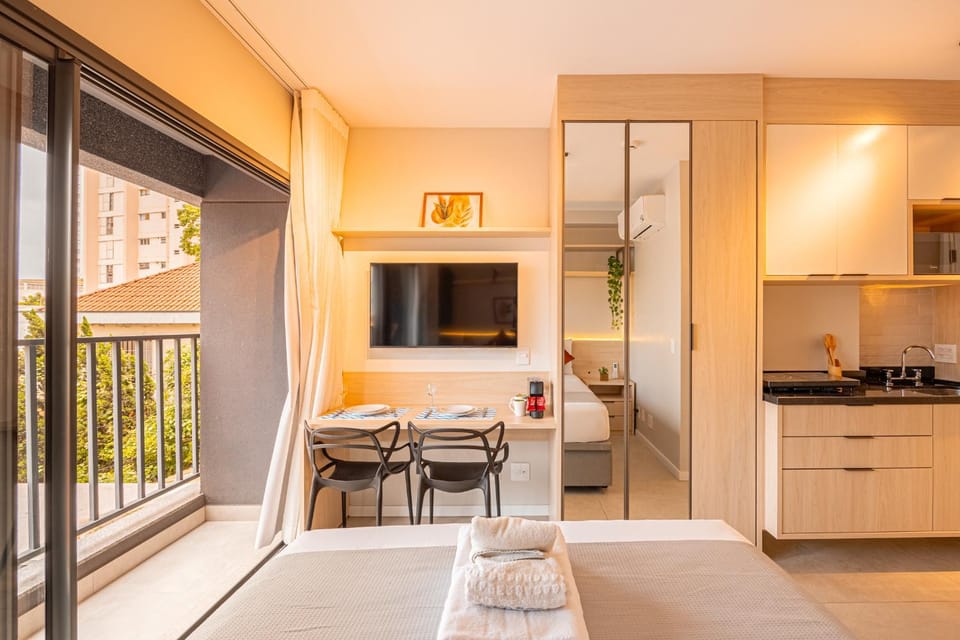Easy Star - La Casa Brooklin - Estúdios no Coração do Brooklin Apartment in Sao Paulo City