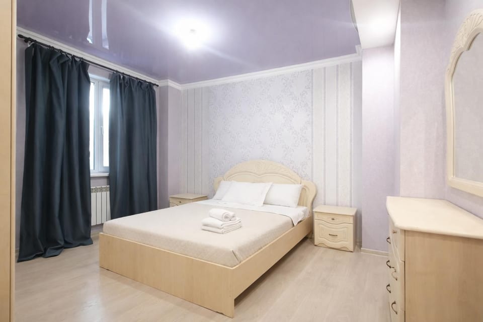 2 Центр 2-х комн кв на 1-6 гостей с 2мя кроватями и раскладным диваном Apartment in Kazakhstan