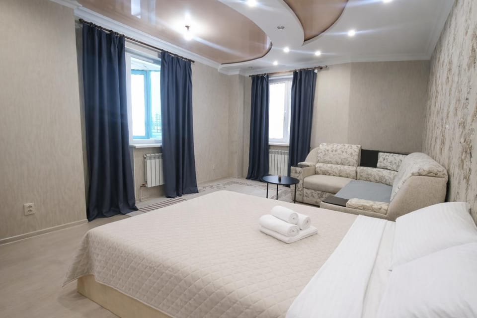2 Центр 2-х комн кв на 1-6 гостей с 2мя кроватями и раскладным диваном Apartment in Kazakhstan