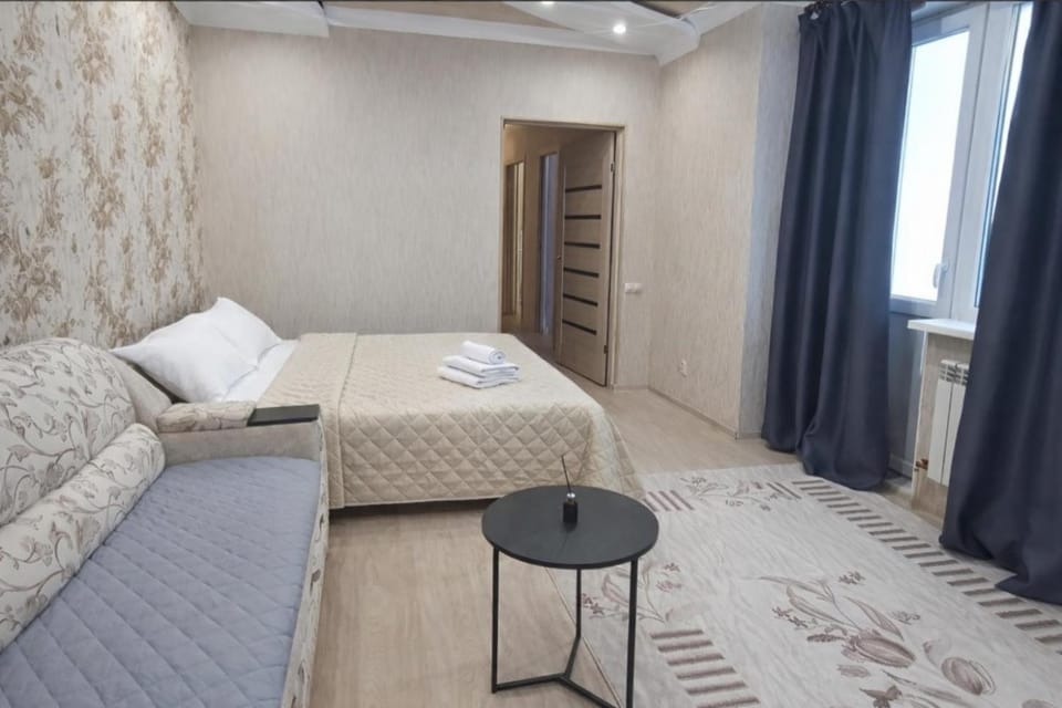 2 Центр 2-х комн кв на 1-6 гостей с 2мя кроватями и раскладным диваном Apartment in Kazakhstan