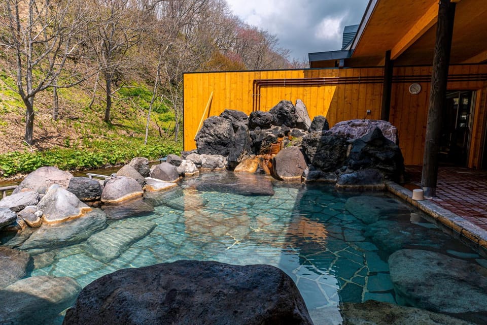 Spring, Day, Natural landscape, Garden view, Open Air Bath
