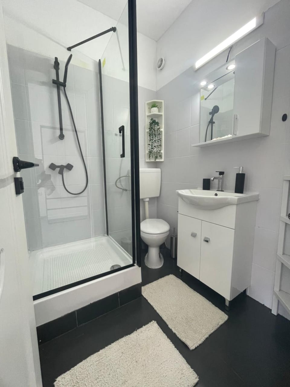 Shower, Toilet, Bathroom, towels