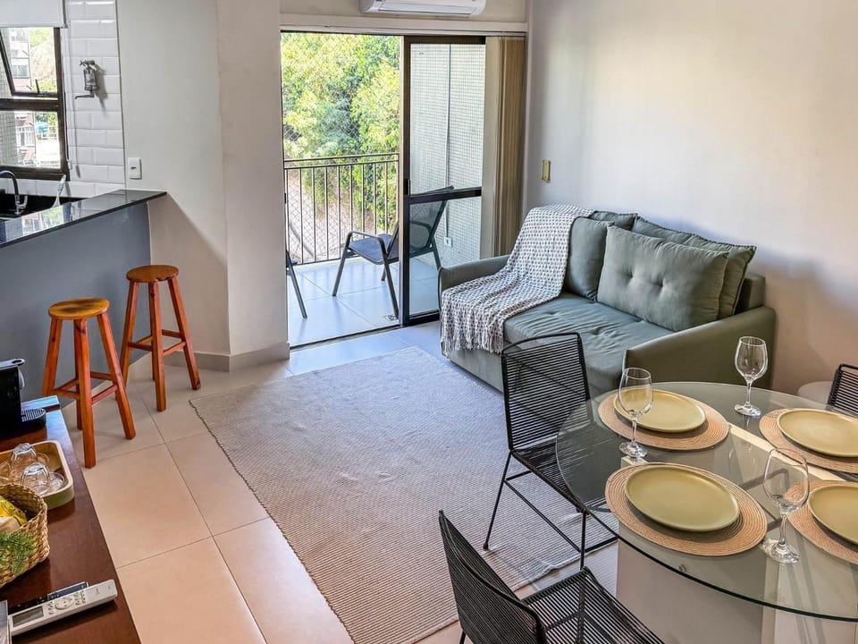 Flat com serviços e vista mar Apartment in Rio de Janeiro