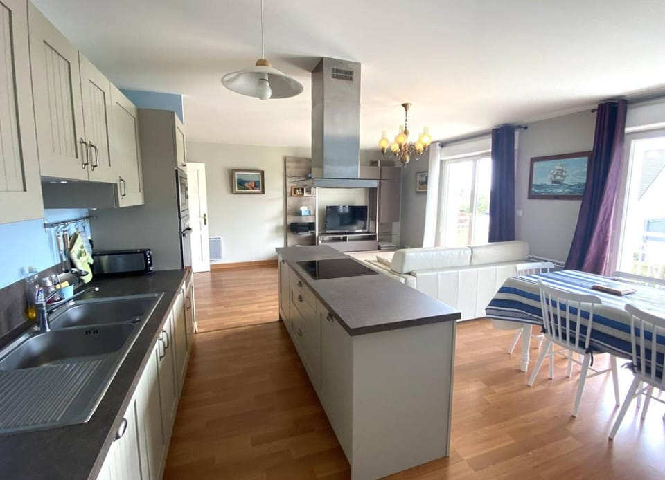 Appartement avec WIFI, balcon au centre de PERROS-GUIREC - Réf 959 Apartment in Perros-Guirec